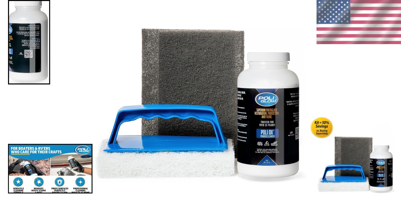 Poli Kit: Ultimate Oxidation Remover for Fiberglass