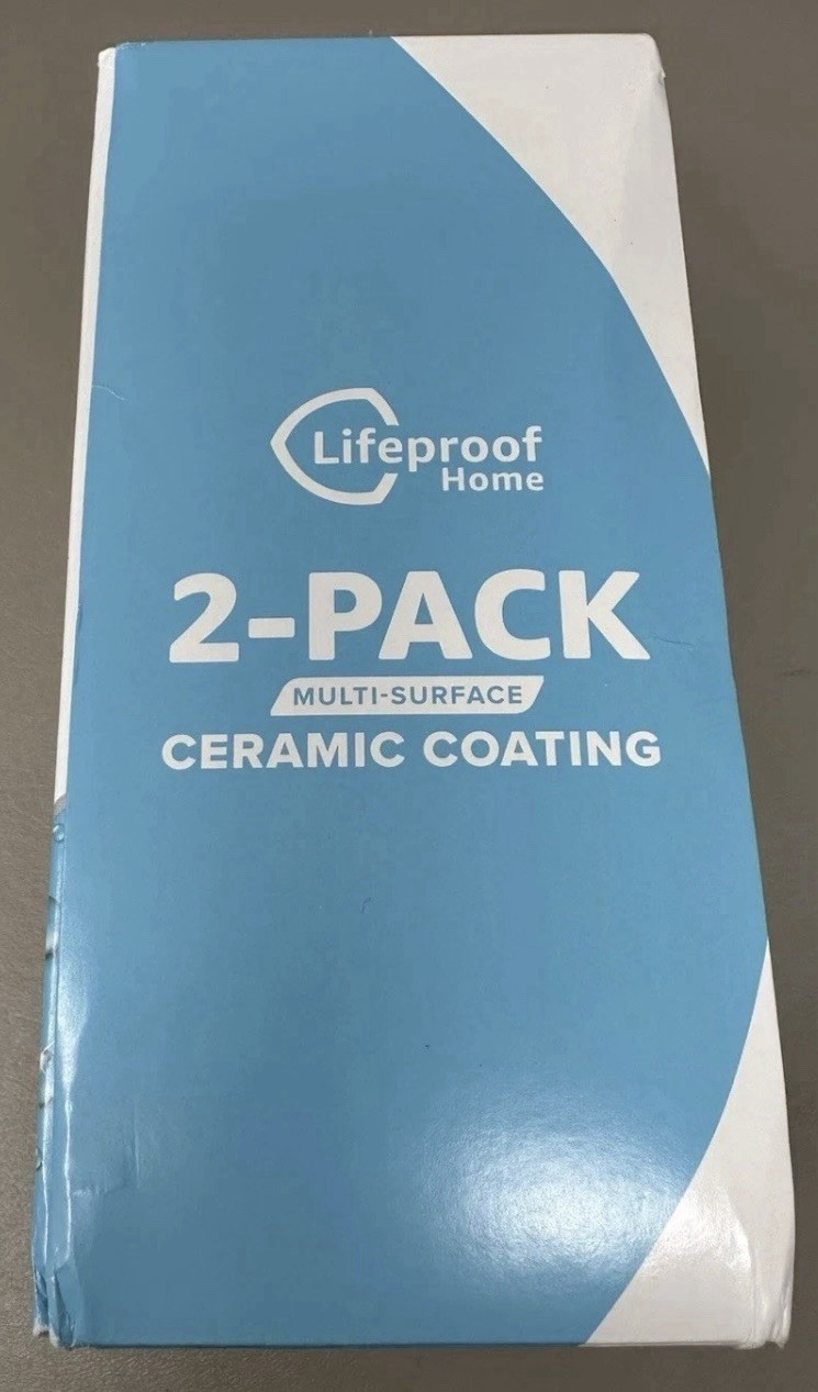 Lifeproof Home Multi-Surface Ceramic Coating 8 oz Kit Set Of 2