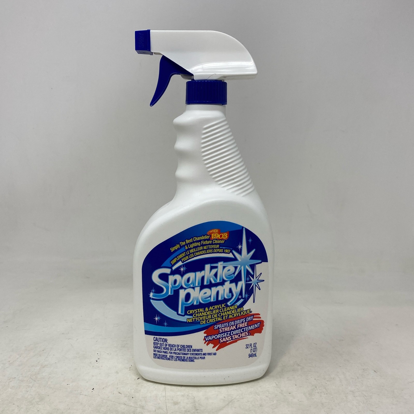 Sparkle Plenty Chandelier Cleaner, Clear Drip-Dry Spray, 32 oz