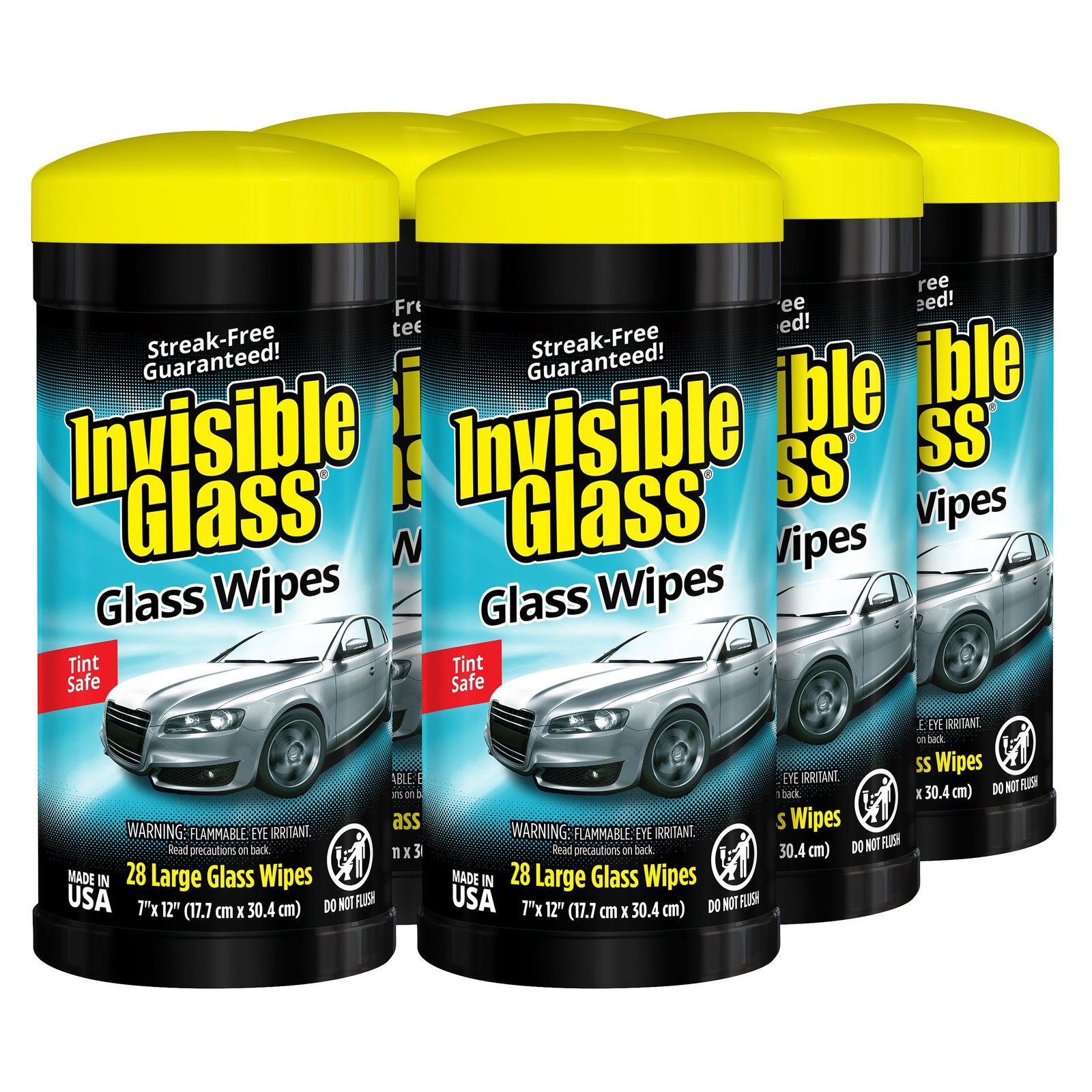 90166-6PK Large Glass Cleaning for Streak-Windows, Mirrors, and Glass, Lint-,…