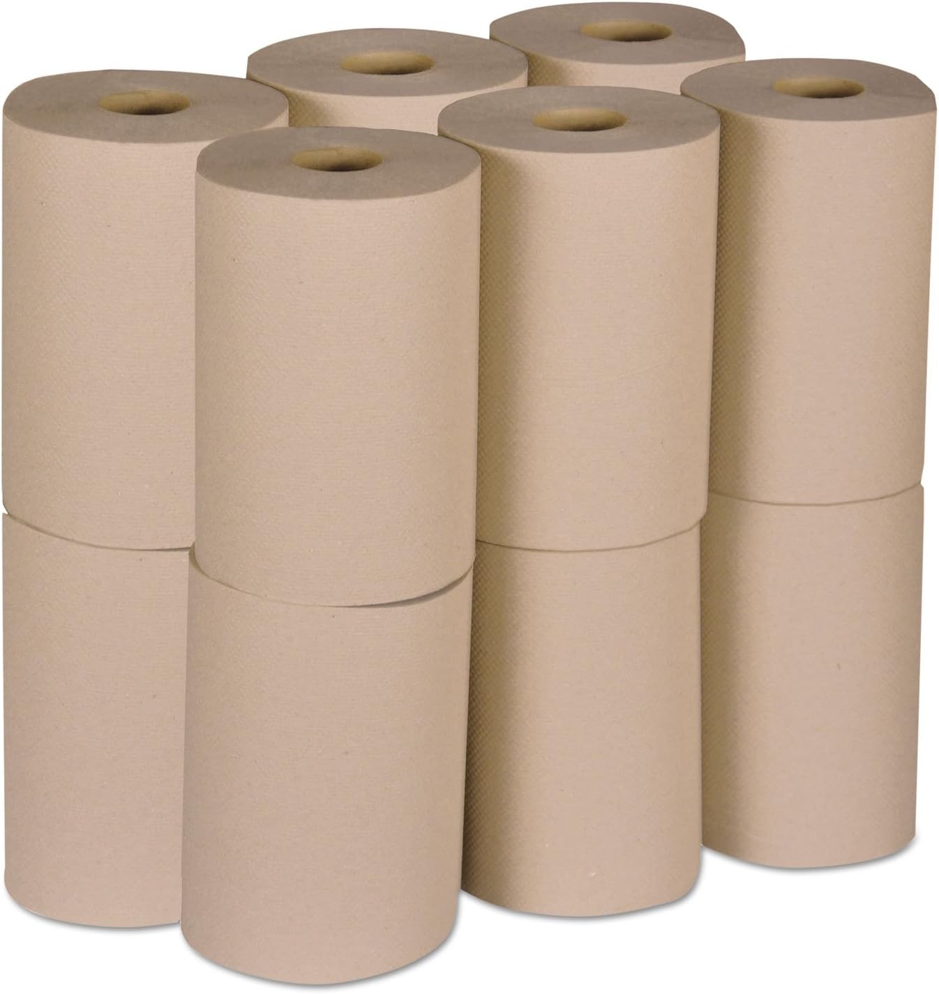 Tork Paper Hand Towel Roll Natural H21, Universal, 100% Recycled Fiber, 12 Rol