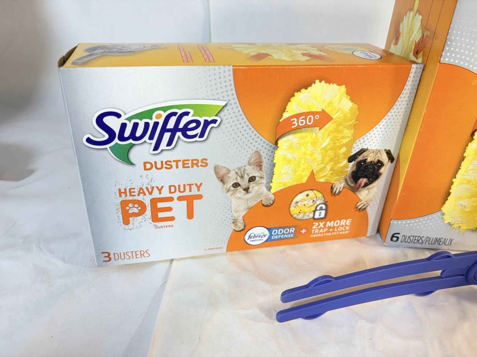 Swiffer Heavy Duty PET Hair Duster Refills ~ Febreze Freshness Odor Defense