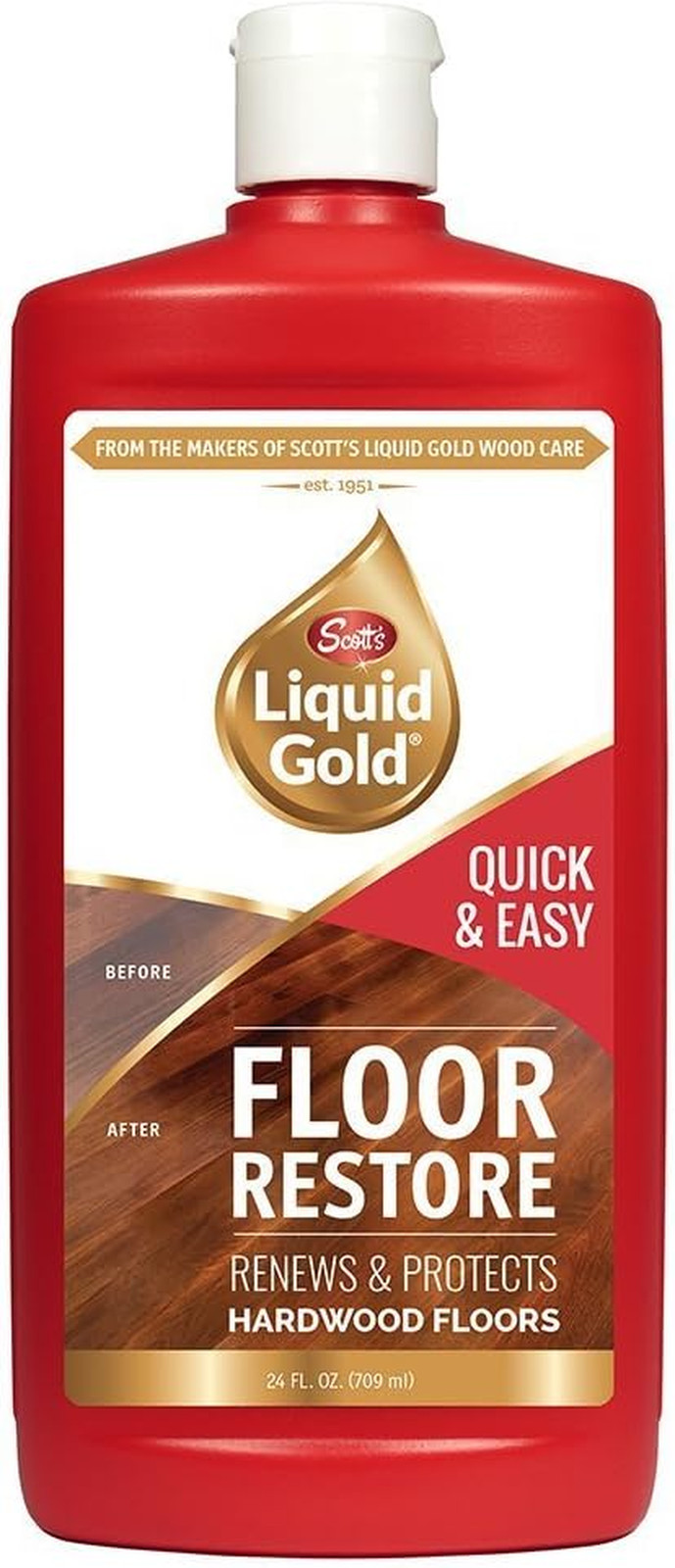 Scott’S Liquid Gold Floor Restore- Renews & Protects Hardwood Floors – Pack of 2