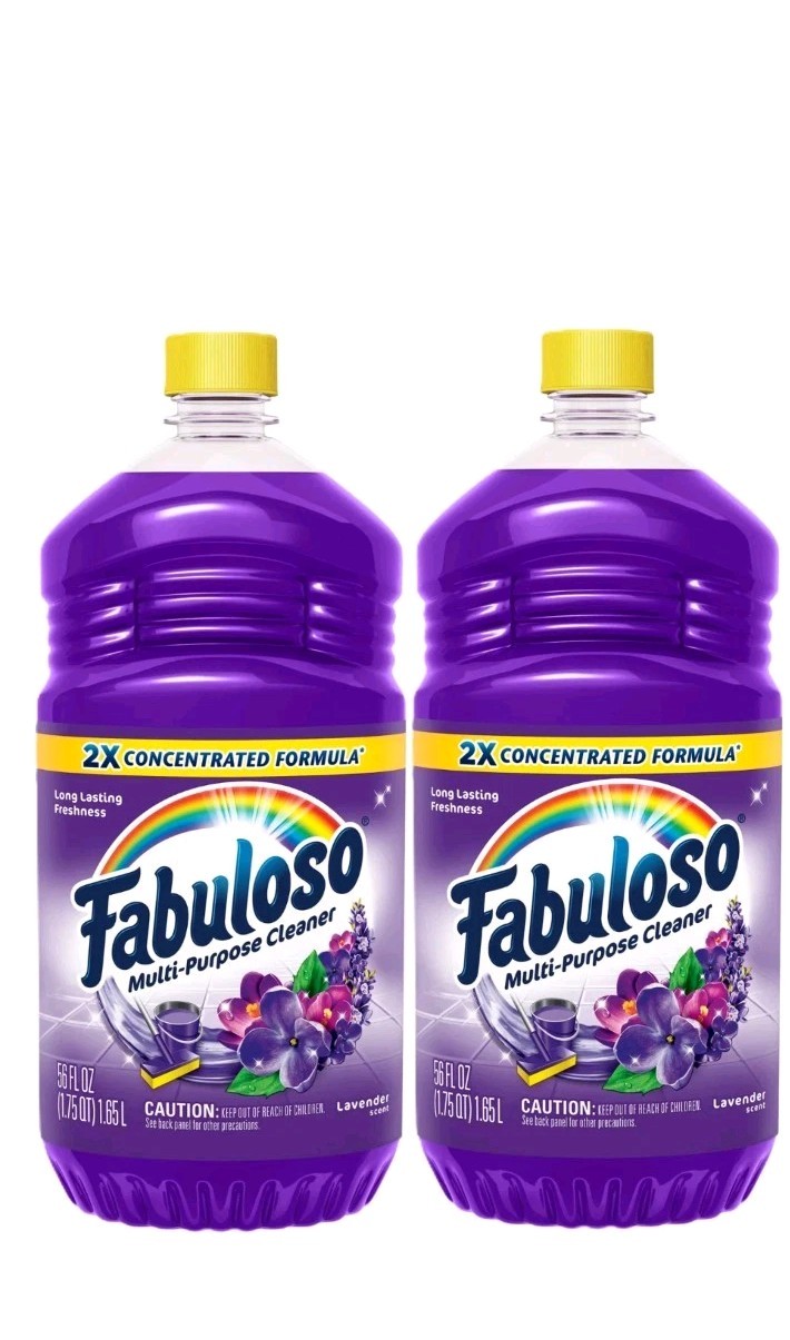 Fabuloso Lavender Multi-Purpose Cleaner 56oz 2-Pack Concentrated Floor & Surface