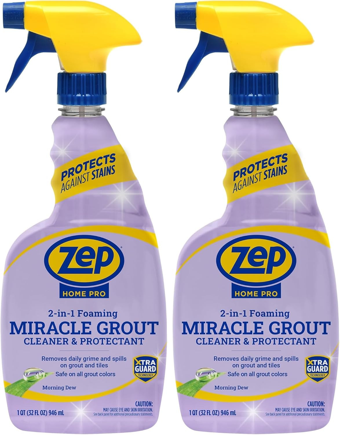 Home Pro Foaming Miracle Grout Cleaner & Protectant – 32 Fl. OZ – (Pack of 1) 2-
