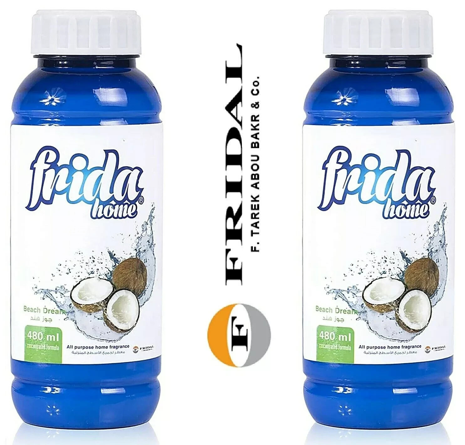 Frida Home All Purpose Home Cleaning Fragrance, 2 X 480 ml, Pack of 2