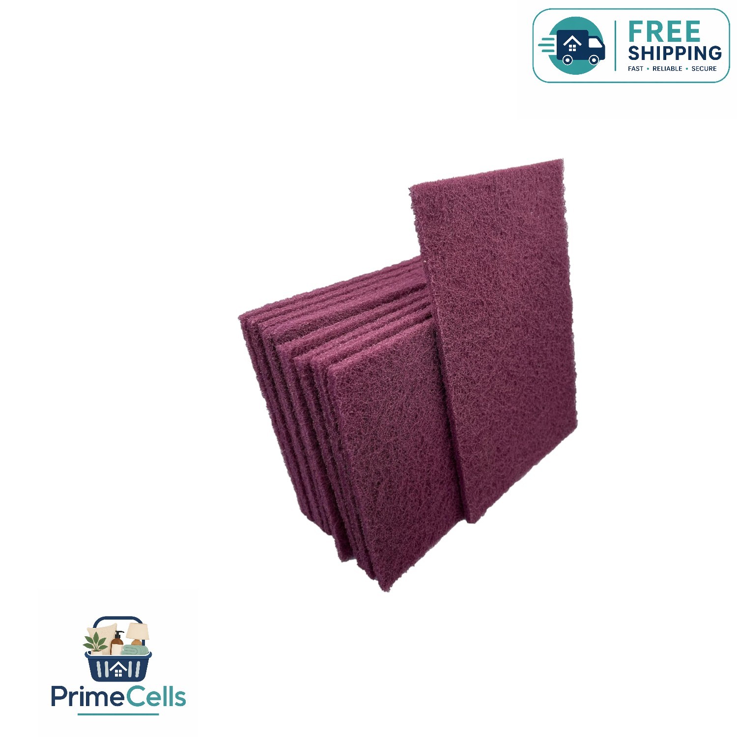 10 Heavy Duty 6″ x 9″ Very Fine Pads – Aluminum Oxide for Cleaning & Finishing
