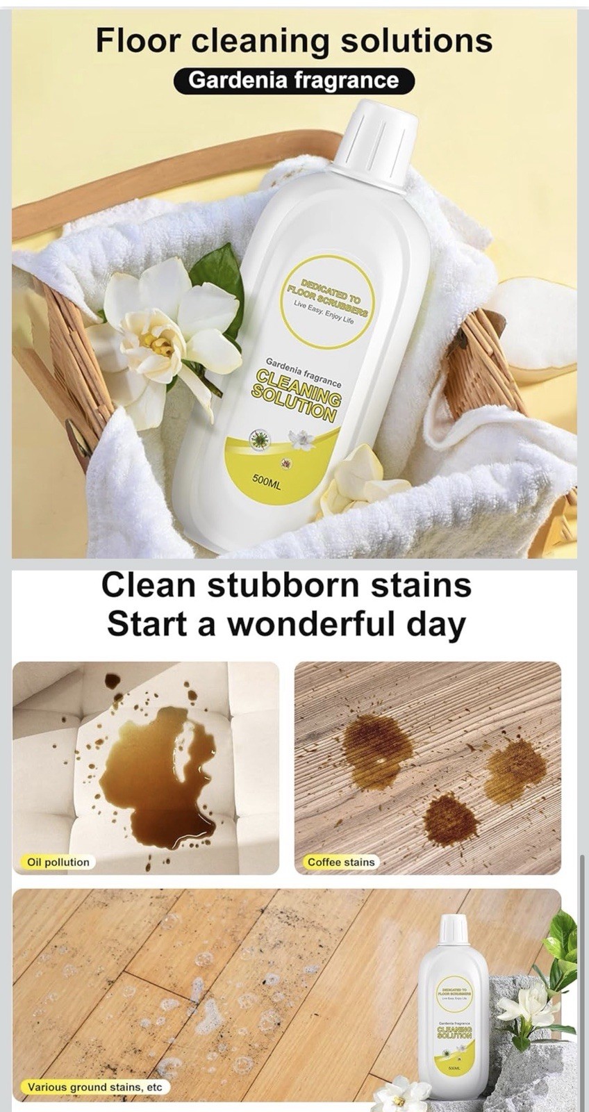 3 Pack Tineco Antiseptic Floor Cleaner For Wet/dry Vaccum Mops 500ml Each New