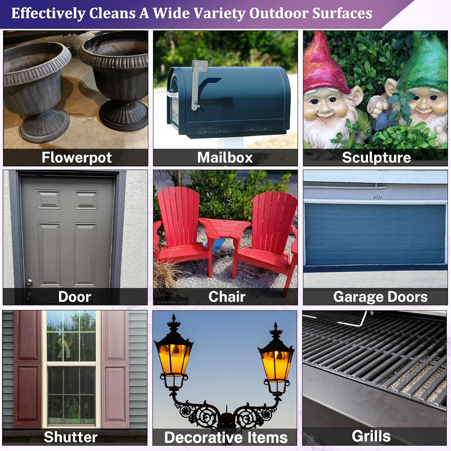 Outdoor Color Restorer Plastic Vinyl Shutter Restorer Faded Sun-Damaged and Oxid