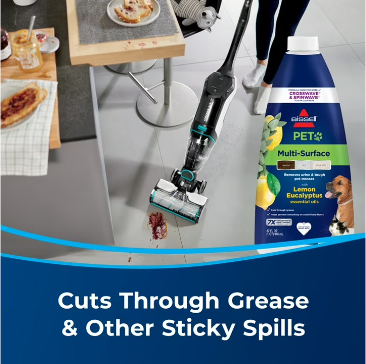 Wood Floor Formula for CrossWave & SpinWave – 32oz bottle| 1929
