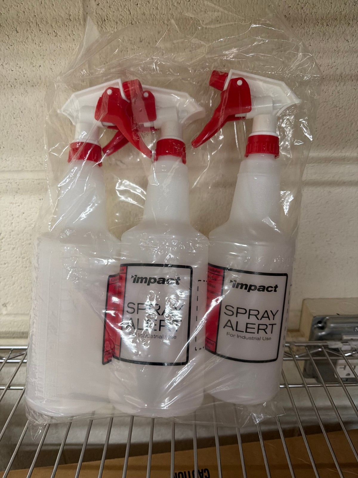 Impact Spray Alert, 32 oz Spray Bottles, pack of 3