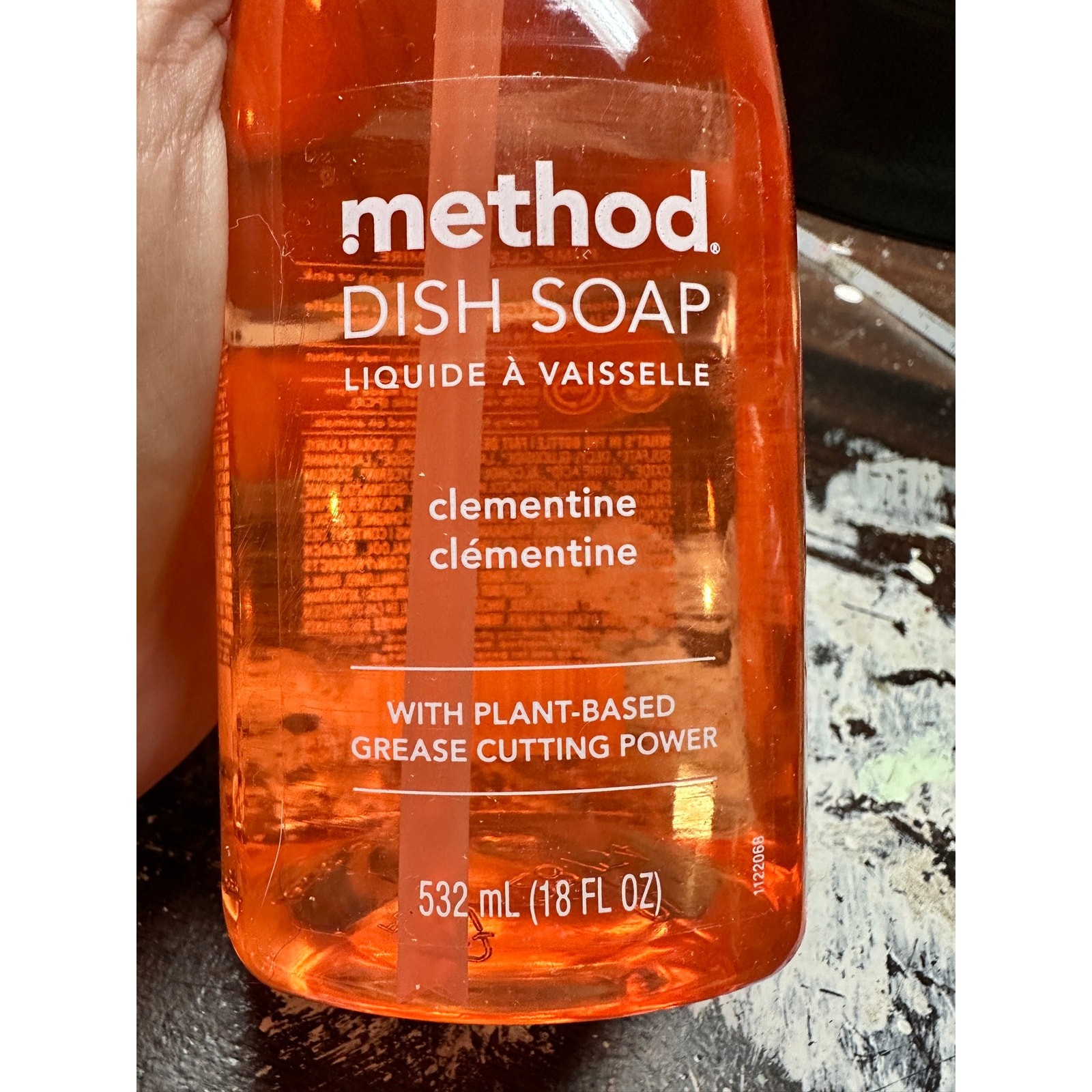 NEW 2X Method Dish Soap Clementine 18 oz