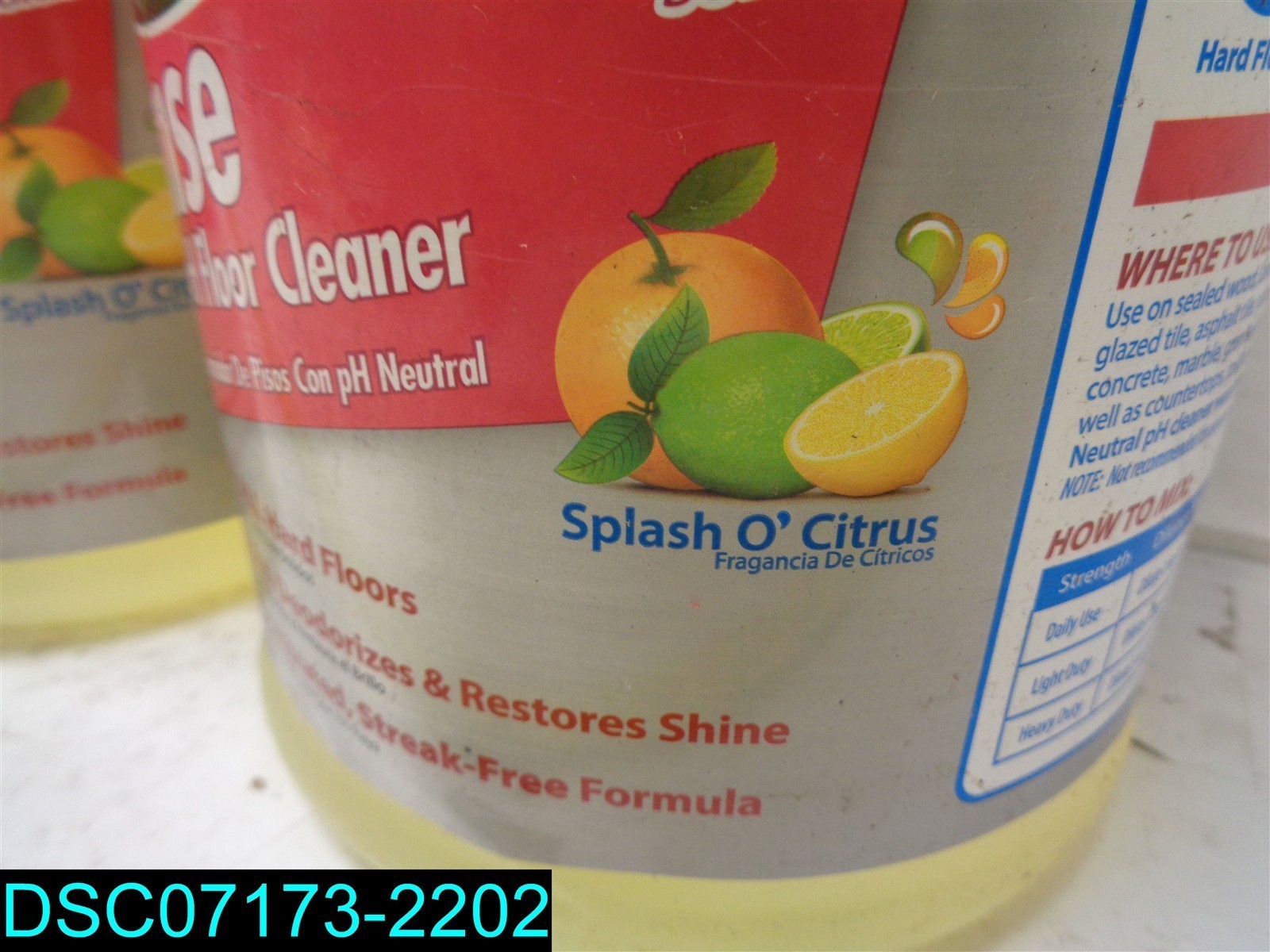 QTY=2 GAL: OdoBan Pet Solutions No Rinse Neutral pH Floor Cleaner Concentrate