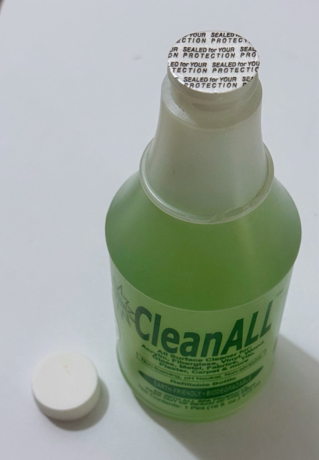 Clean All-C Concentrate Multi Surface Cleaner 16oz pH Neutral Biodegradable New