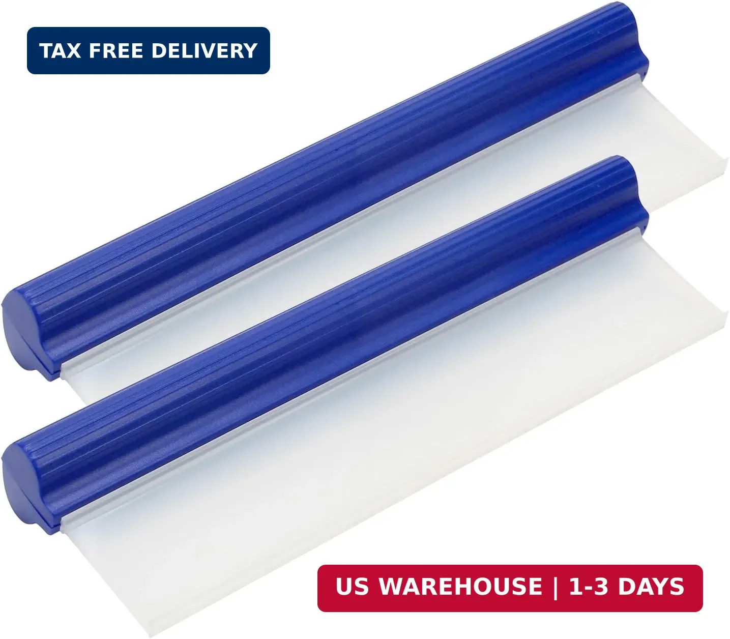 2 Pack 12inch car Squeegee,Silicone Squeegee,car Window Squeegee,Flexible T-Bar
