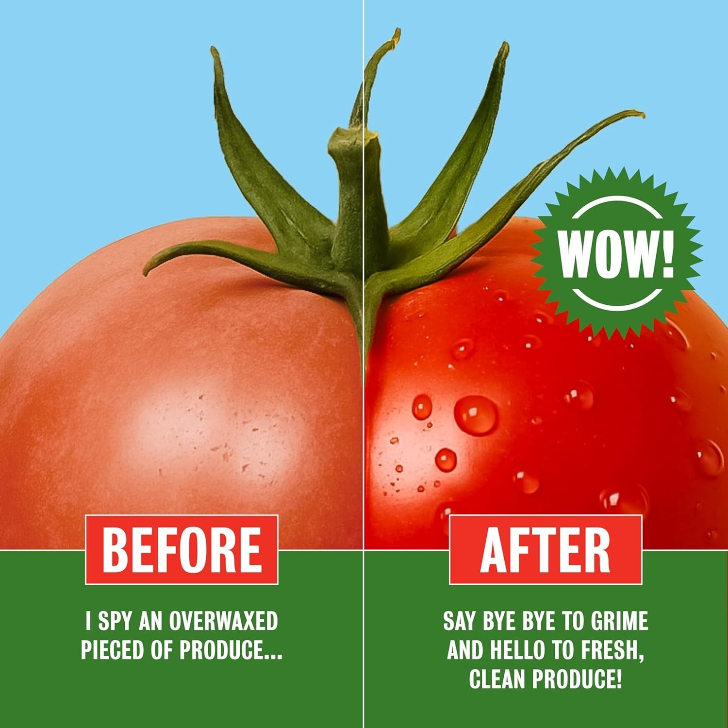 Natural Plant-Based Produce Cleaner, 34oz Refill