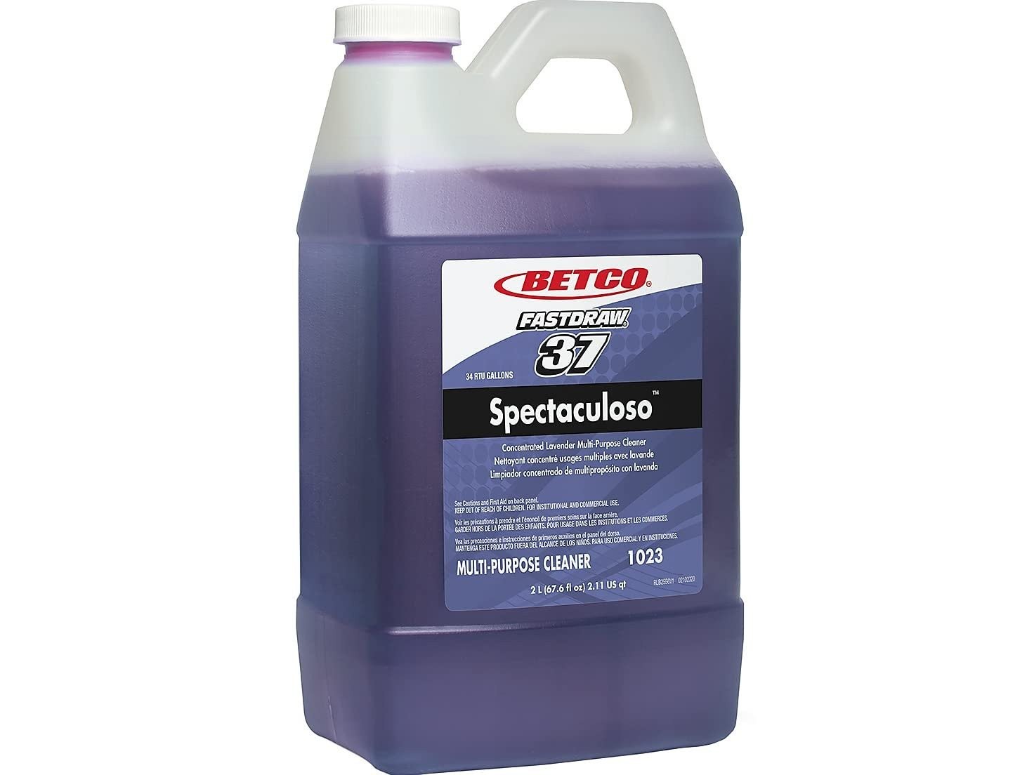 Betco 10234700 Spectaculoso Multipurpose Cleaner Lavender Scent 67.6 Oz