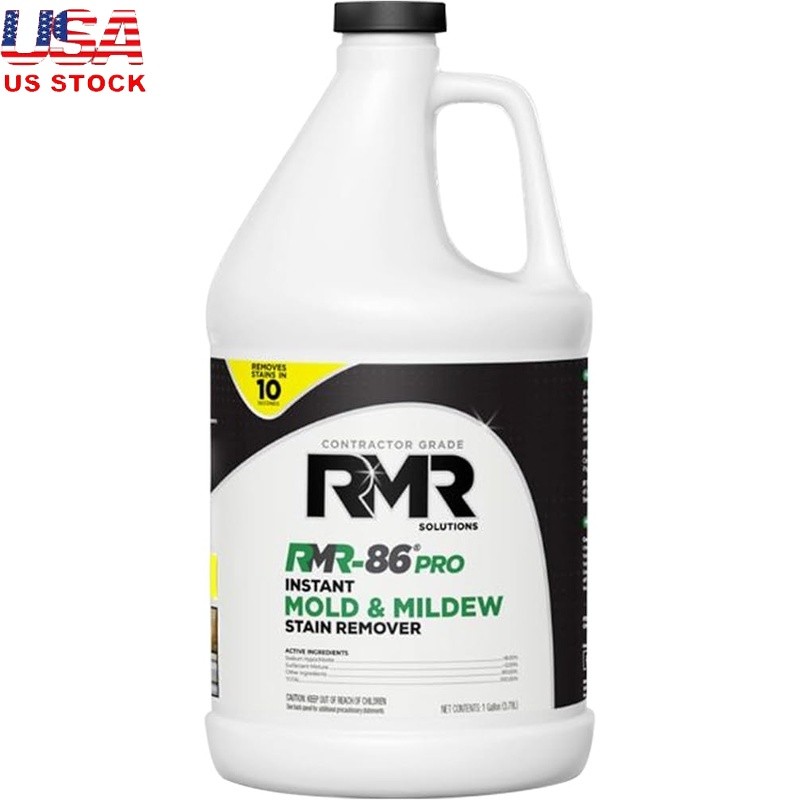 Powerful Mold Stain Remover Contractor Grade Liquid Attics Wood Concrete Floors