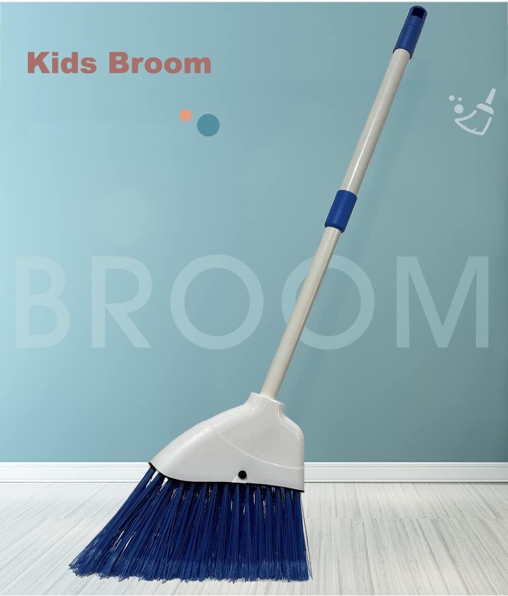 Kids Broom-Housekeeping Cleaning Tool for Kids Pretend Playing,