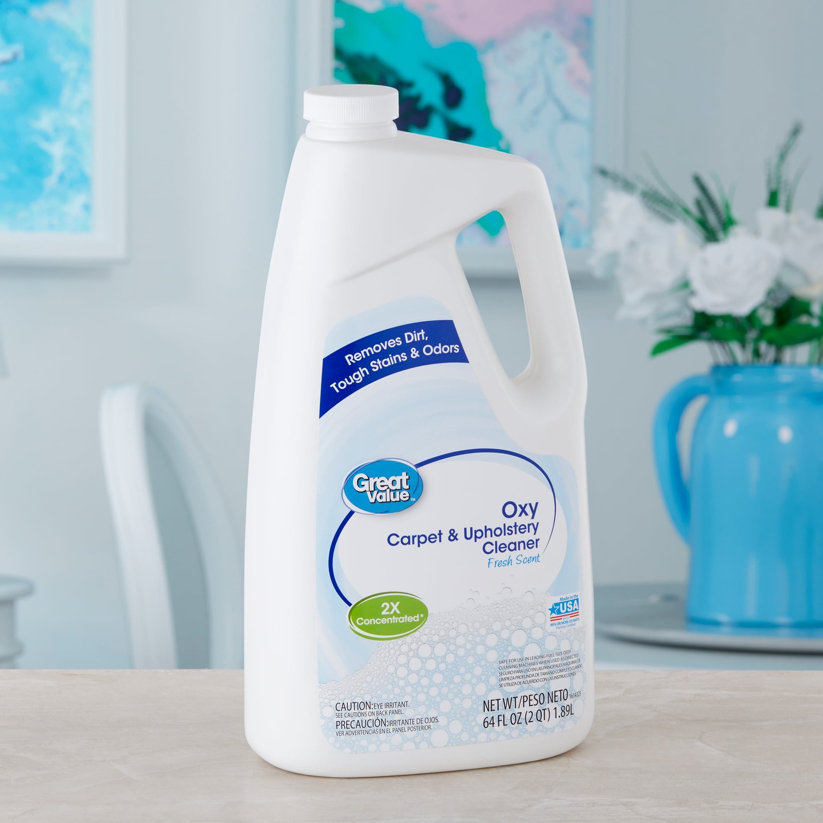 Carpet & Rug Cleaners, Fresh Scent, 64 Fluid Ounce 2137