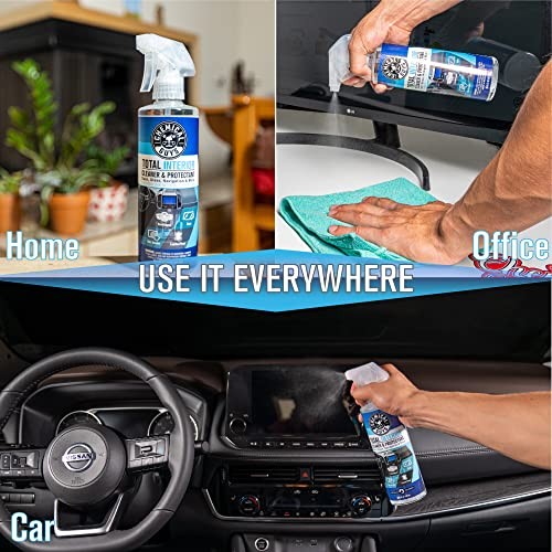 Total Interior Cleaner & Protectant – 16 Fl Oz (Pack of 2) Fresh 2 Pack