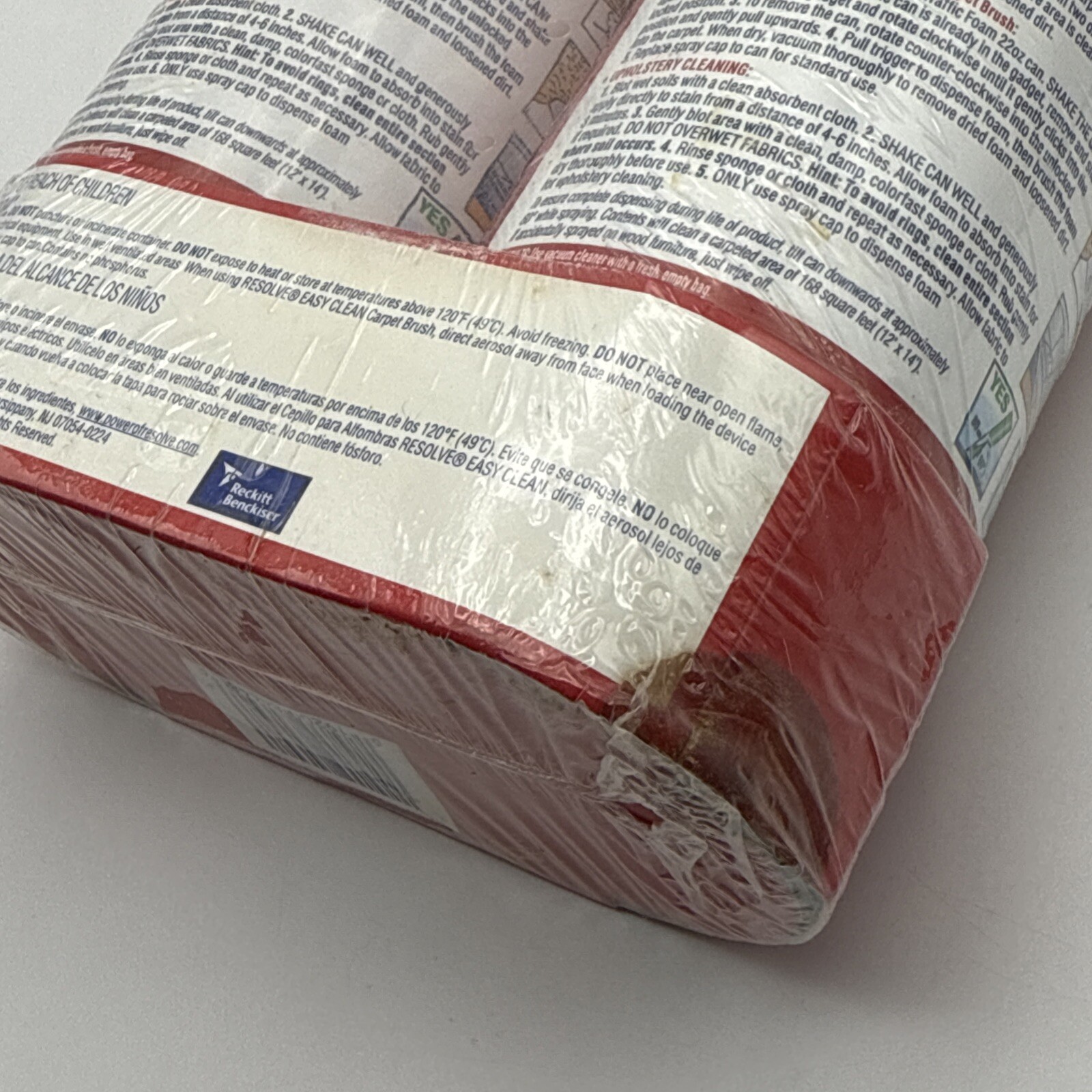 Resolve Dual Pack High Traffic Carpet Foam, 44 oz (2 Cans x 22 oz)