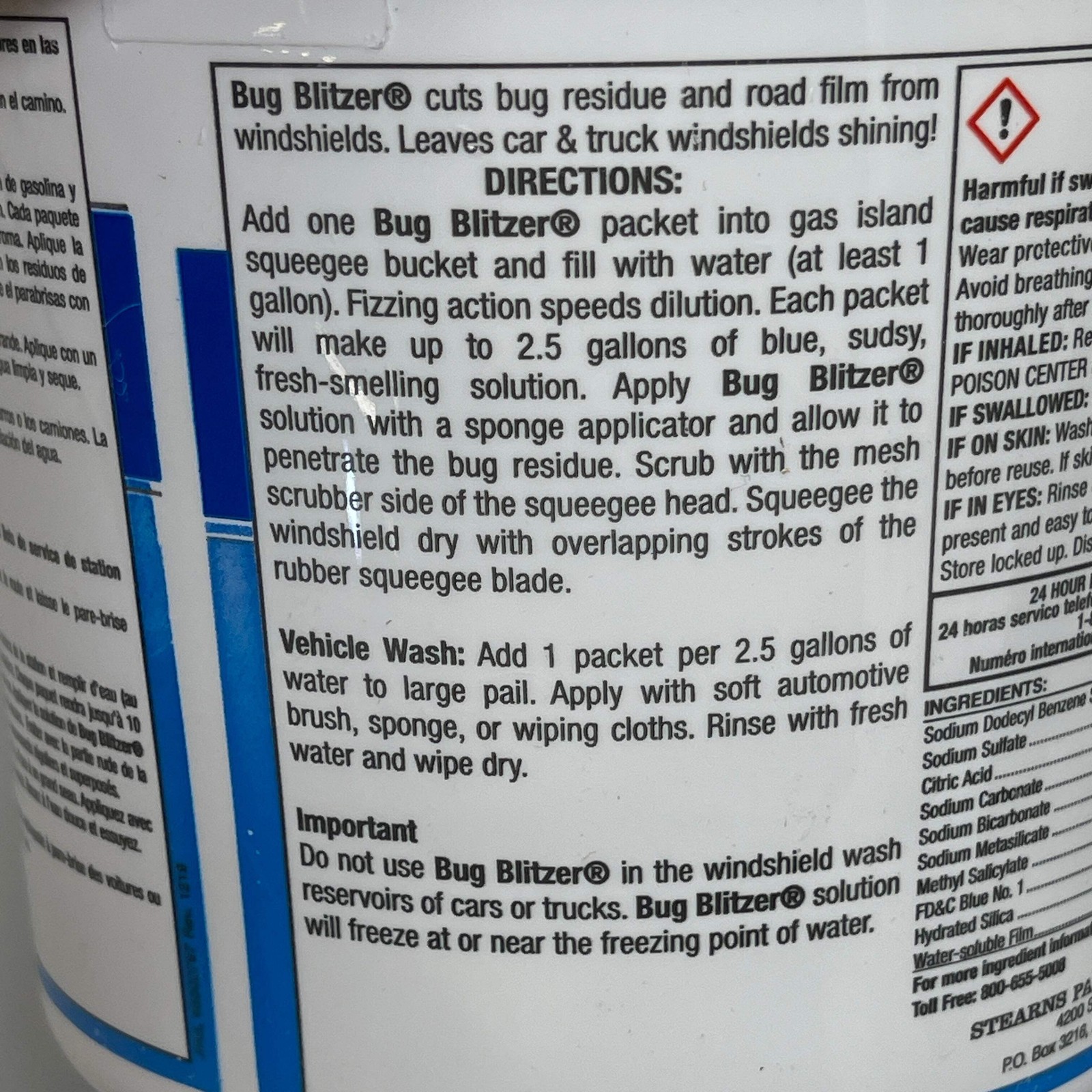 WATER FLAKES Stearns Bug Blitzer in Premeasured Packets 90 x 0.5 oz. Packets (Ne