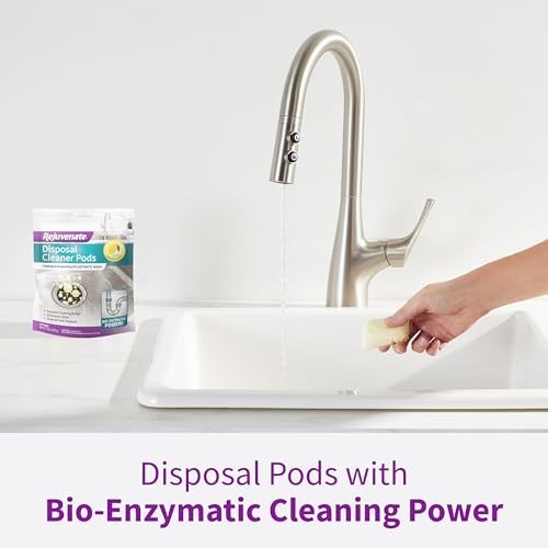Disposal Cleaner Pods 6 Pack Lemon Scented Bio-Enzymatic For Break Down Food