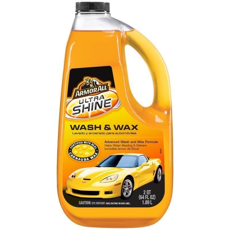 Car Wash Wax Ultra Shine Mirror-Like Finish Foam Cleaner 64oz Non-Corrosive New