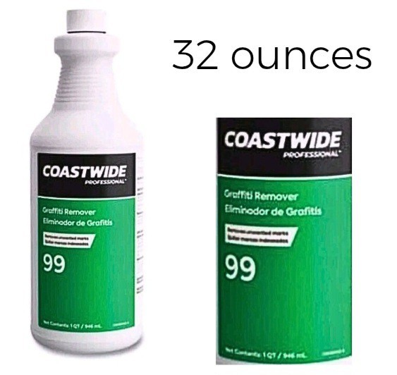 Coastwide Professional Graffiti Paint Remover Liquid Industrial Heavy-Duty 32oz