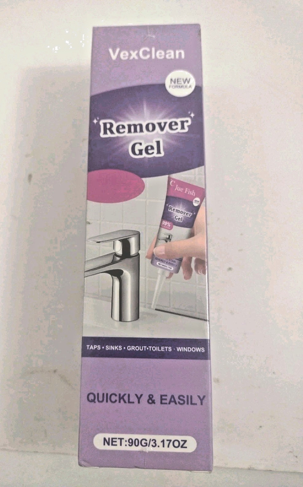 Cleaning Remover Gel,Powerful Household Cleaning Gel,Suitable for Bathroom an…