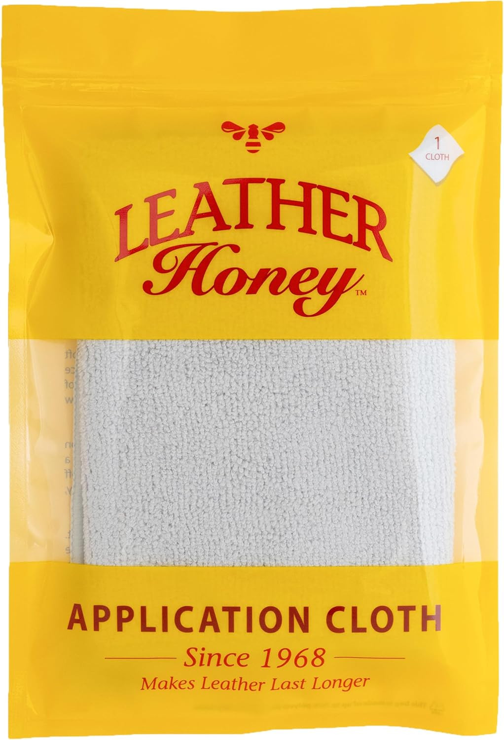 Lint-Free Application Cloth: Microfiber Cloth for Use with Leather Conditioner a
