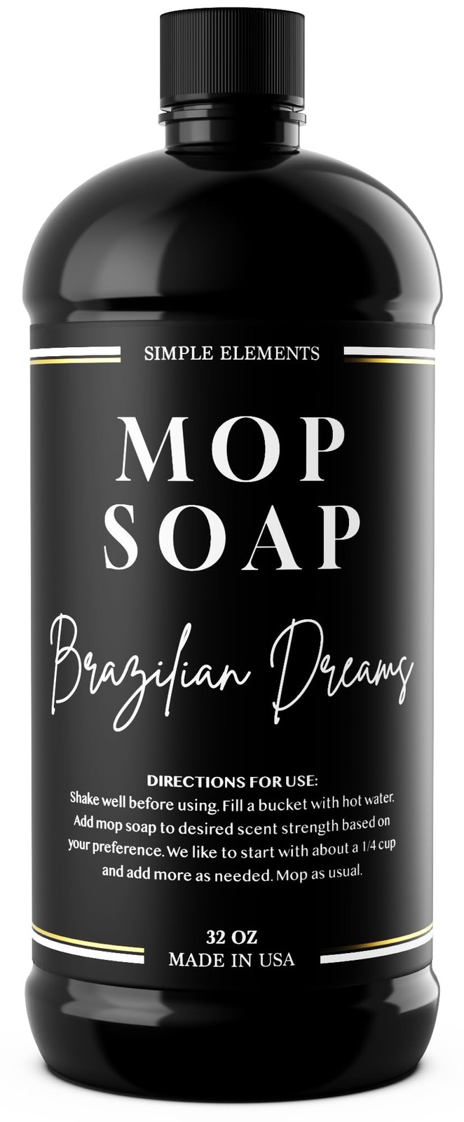 Luxury Mop Soap – Highly Scented Floor Cleaner, Concentrated Formula, No Stre…