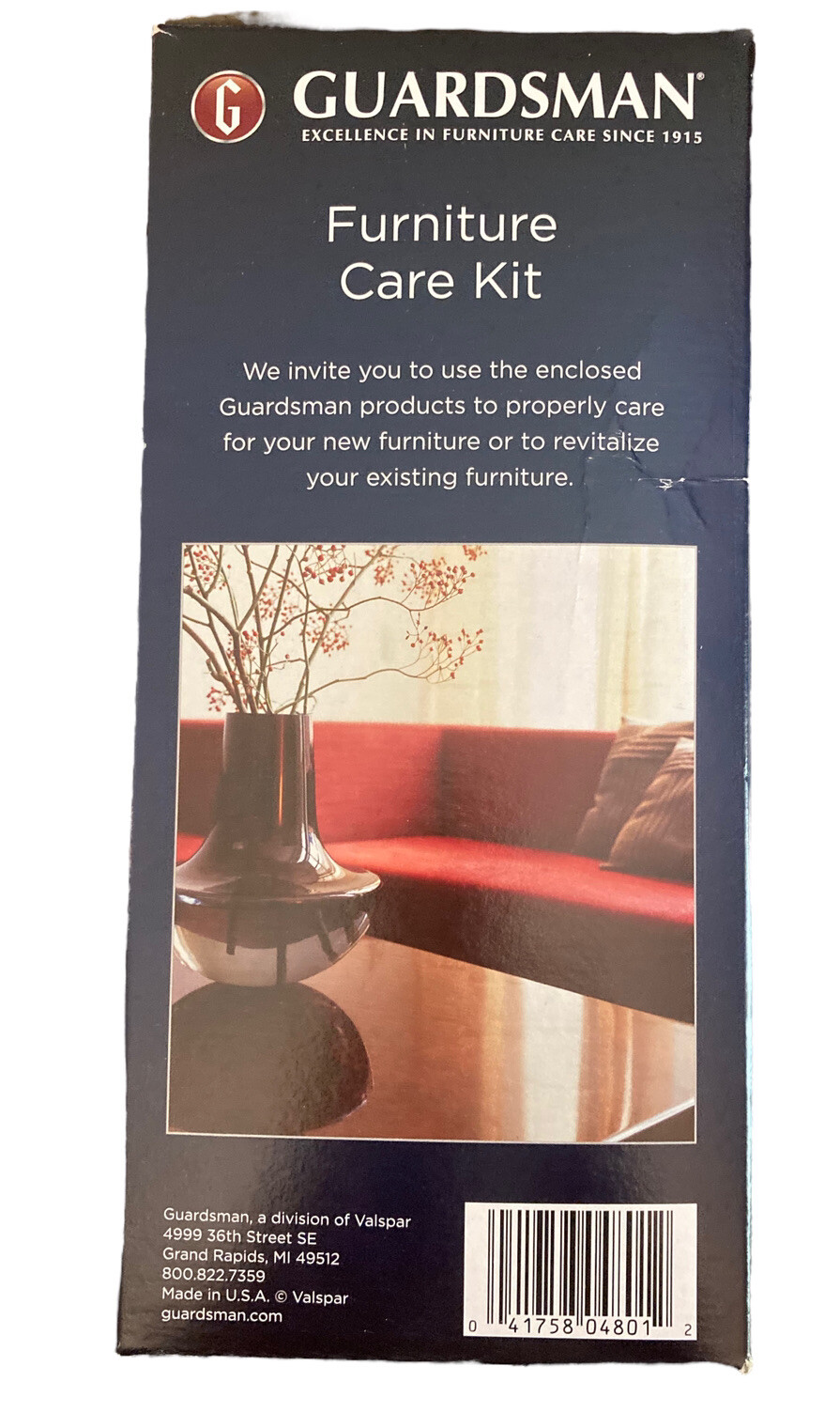 Guardsman Furniture Care Kit for Fabric, Wood & Leathers Complete NEW in Box