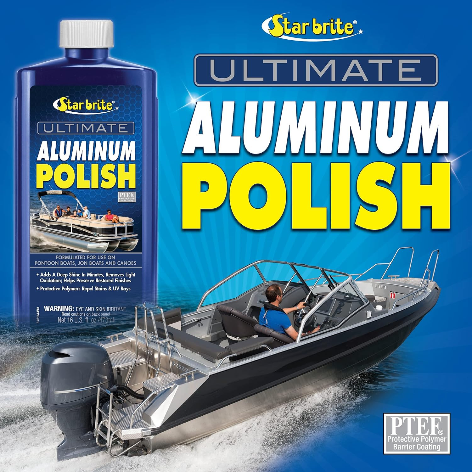 STAR BRITE Ultimate Aluminum Polish – 16 OZ (087616)