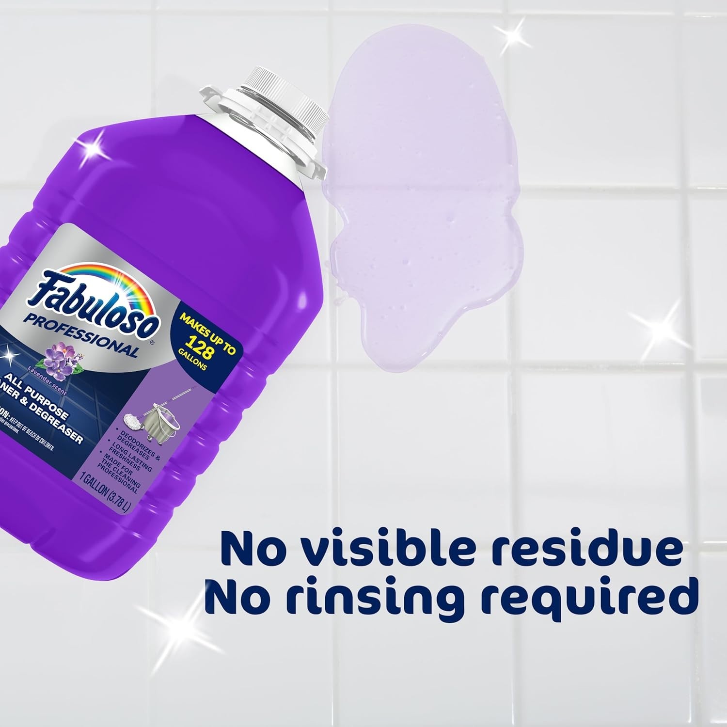 128 Fl Oz Lavender All-Purpose Cleaner & Degreaser – Safe, Powerful Formula