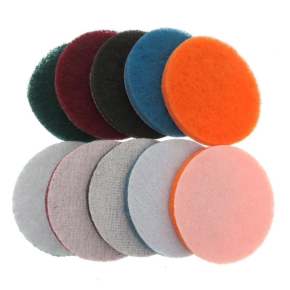1″-7″ Drill Power Brush Tile Scrubber Scouring Pads Cleaning Pad 240-3000 Grit