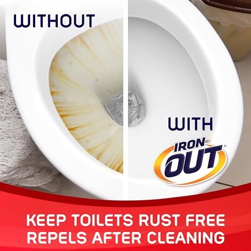 Iron OUT Automatic Toilet Bowl Cleaner, Repel Rust and Hard Water Stains with