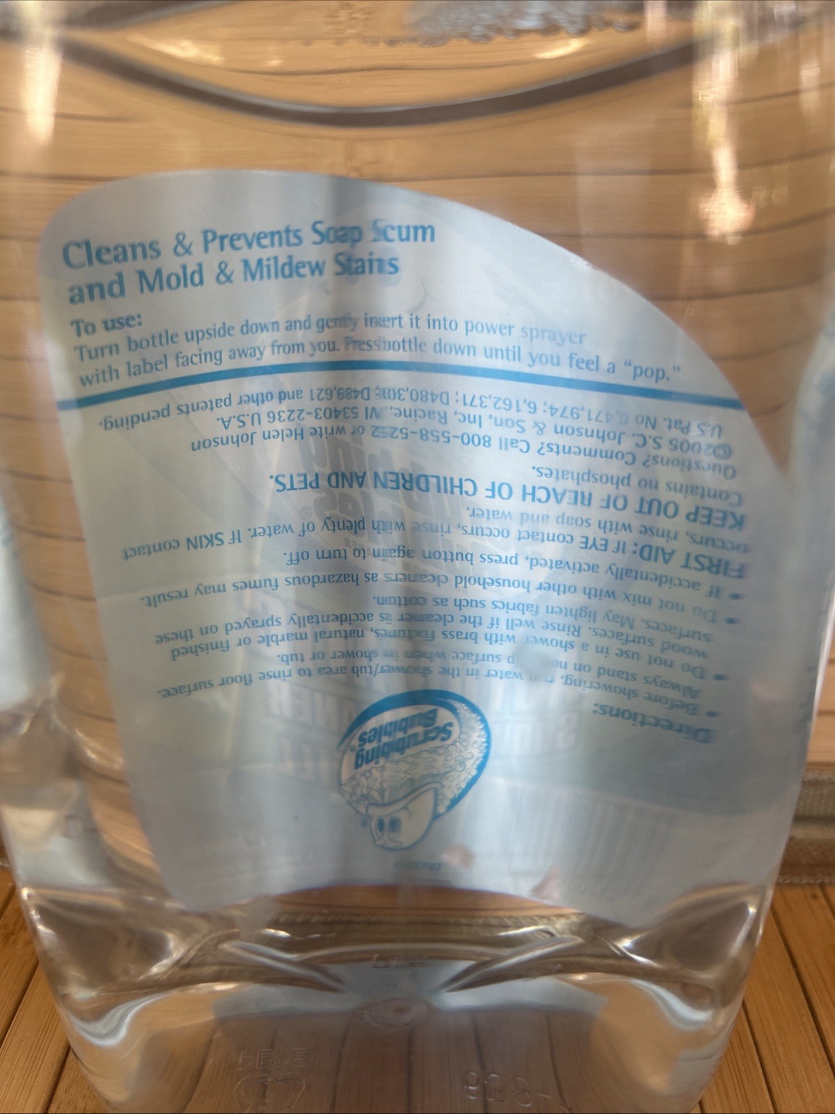 Scrubbing Bubbles Automatic Shower Cleaner Refill 34 oz Bottle Johnson