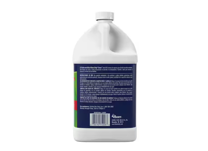 Klean Strip Green Muriatic Acid, 1 Gallon