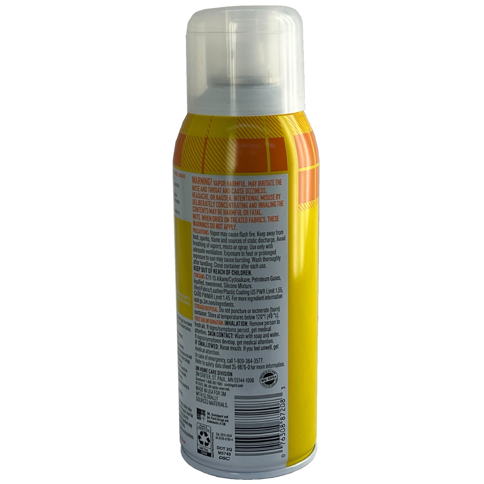 Scotchgard Outdoor Water & Sun Shield Fabric Spray Shield, USA Made 076308872083