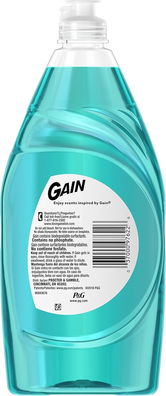 Ultra Dishwashing Liquid, Honey Berry Hula, 21.6 fl oz, Biodegradable