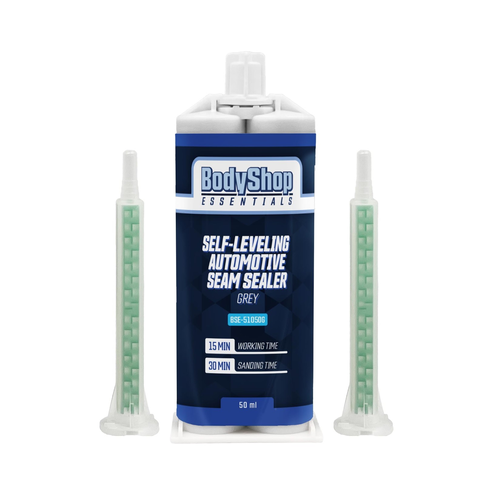 BodyShop Essentials Self-Leveling Automotive Seam Sealer Cartridge 50ml – Gray