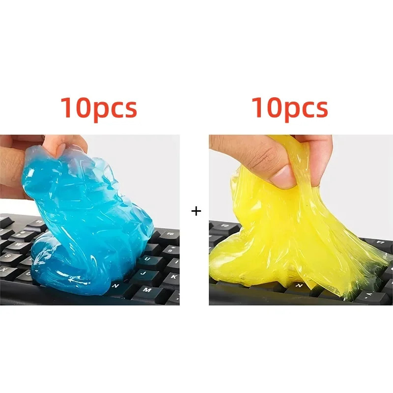 NewAuto Car Cleaning Pad Glue Powder Cleaner Magic Cleaner Dust Remover Gel Home