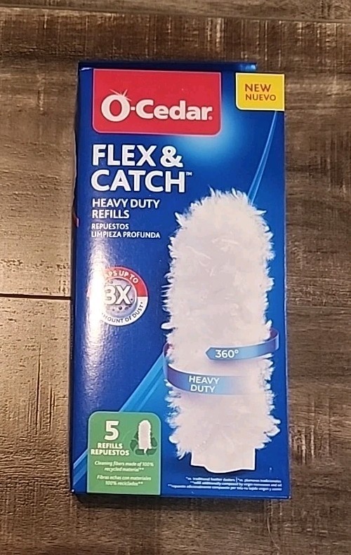Flex and Catch Heavy Duty Dusting Refills 5 Count New