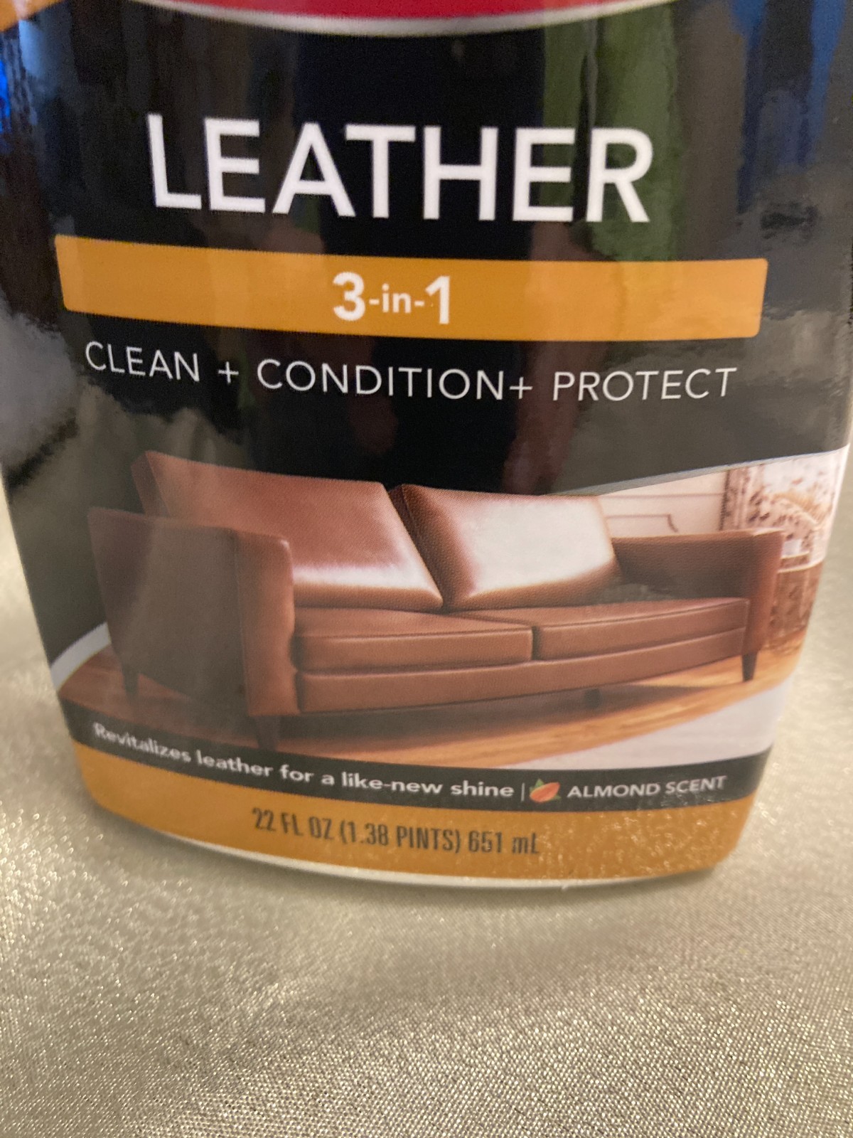 WEIMAN LEATHER 3 1N 1 CLEAN/CONDITION/PROTECT UV SHIELD 22oz SPRAY SEE PICTURES