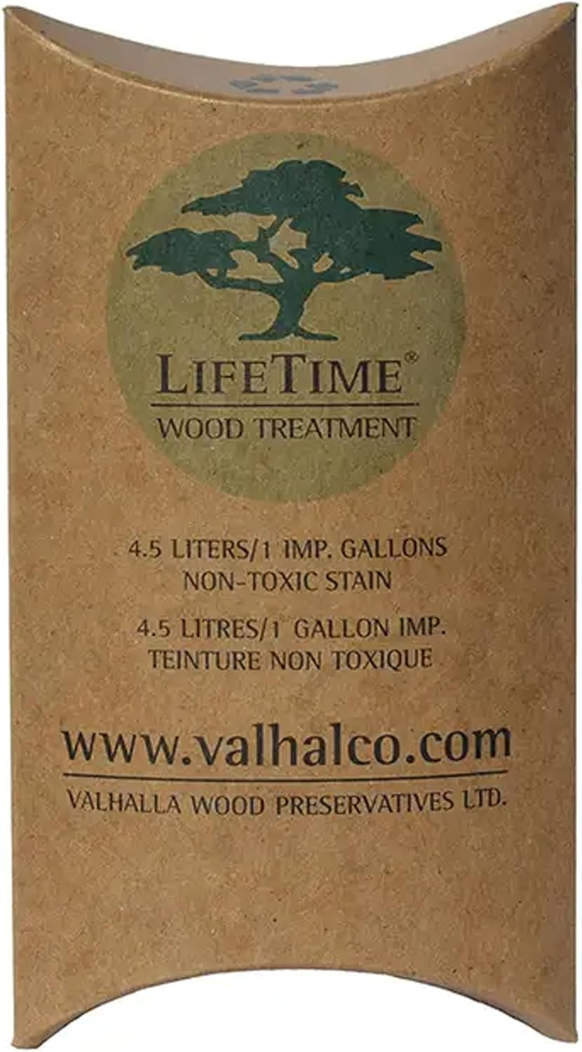 1-Gallon Eco Friendly Non Toxic Lifetime Wood Treatment Pouch