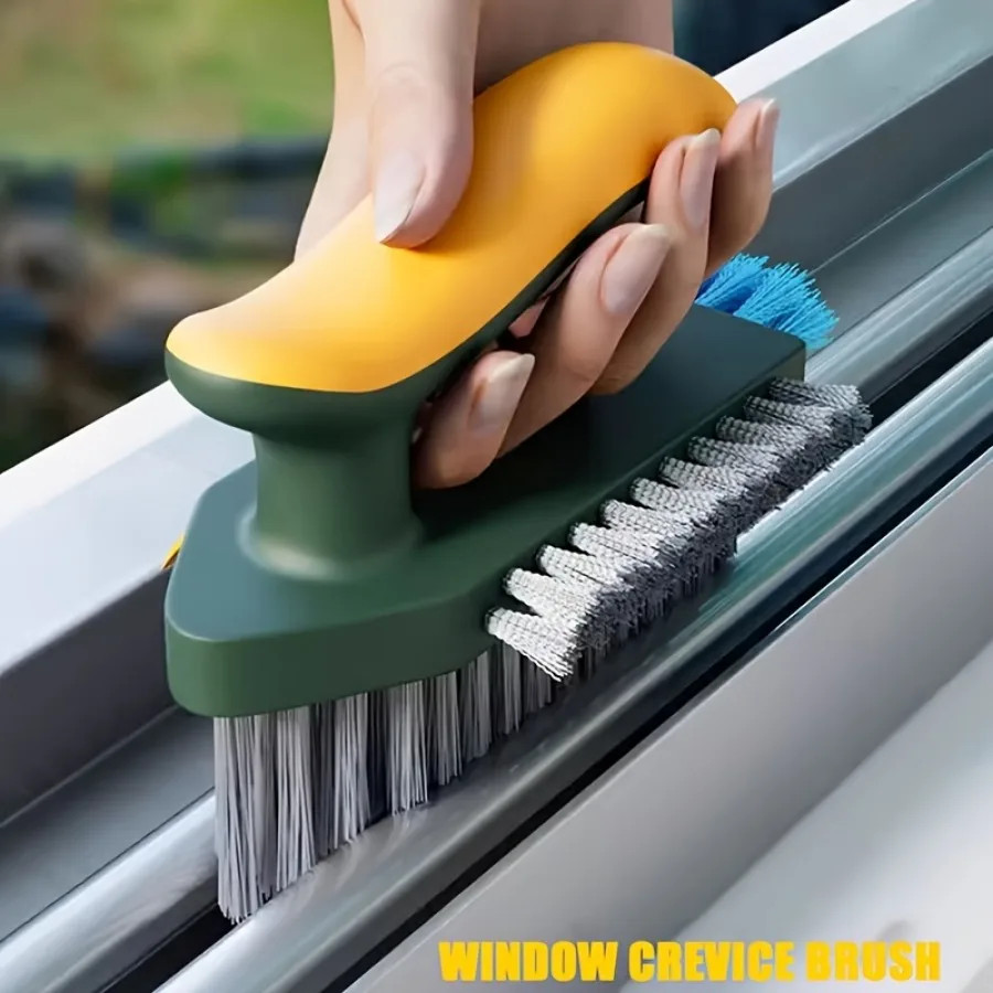 1Pcs 2-In-1 Handheld Cleaning Brush – No Dead Spot Multi-Functional for Crevices