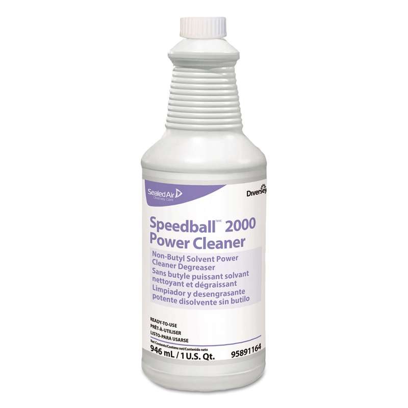 Diversey? Speedball 2000 Heavy-Duty Cleaner, Citrus, Liquid, 1qt. Spray Bottle,