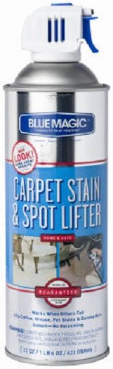Blue Magic # 900 22 ounce Aerosol Carpet Stain & Spot Lifter Spray – Quantity 6